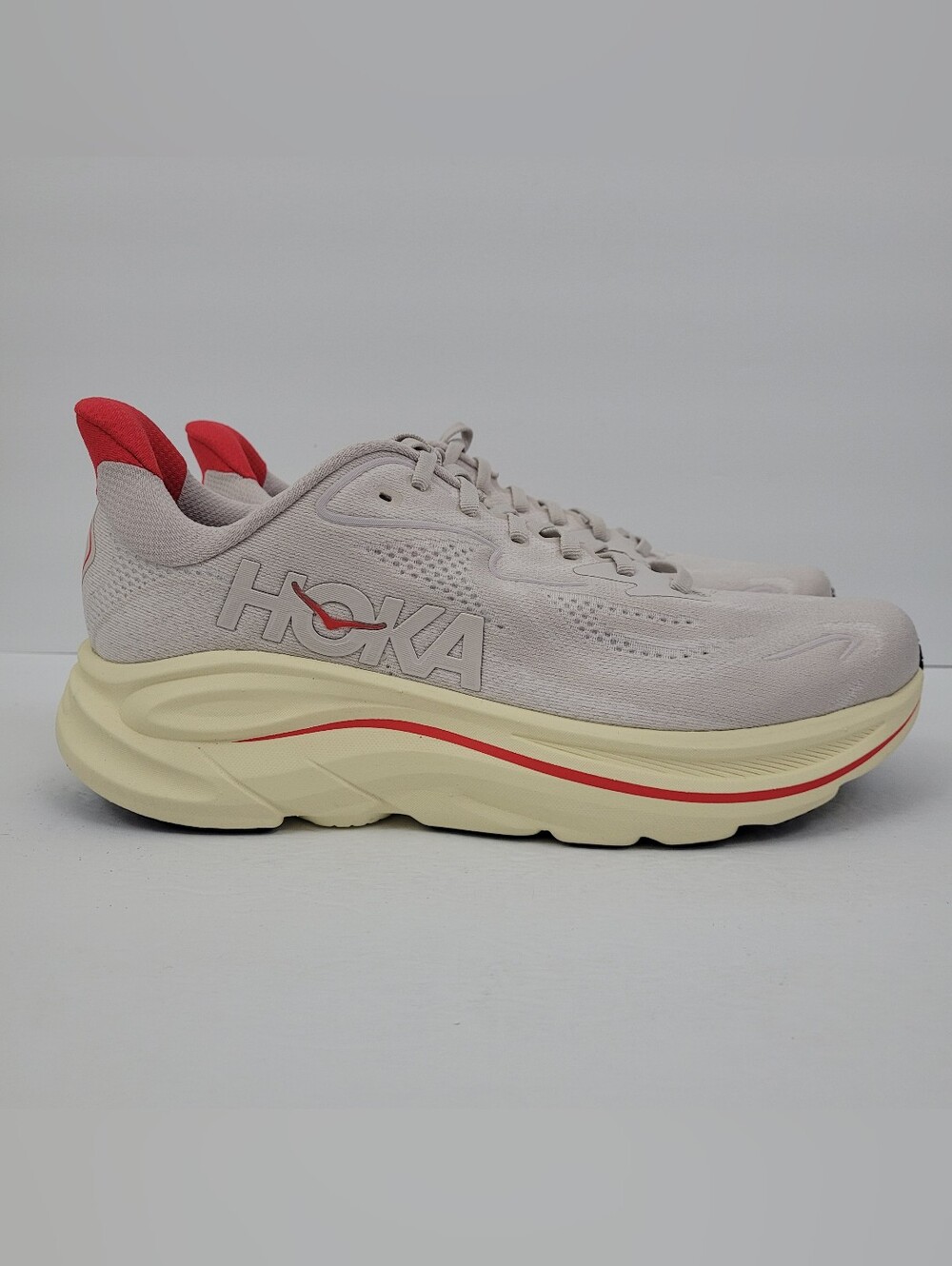 NEW Hoka Clifton 10 Stucco Cerise Womens 12 B